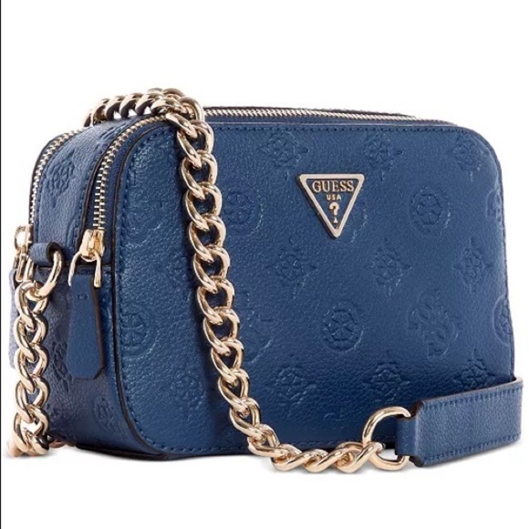 New GUESS Blue Crossbody - Picture 4 of 8